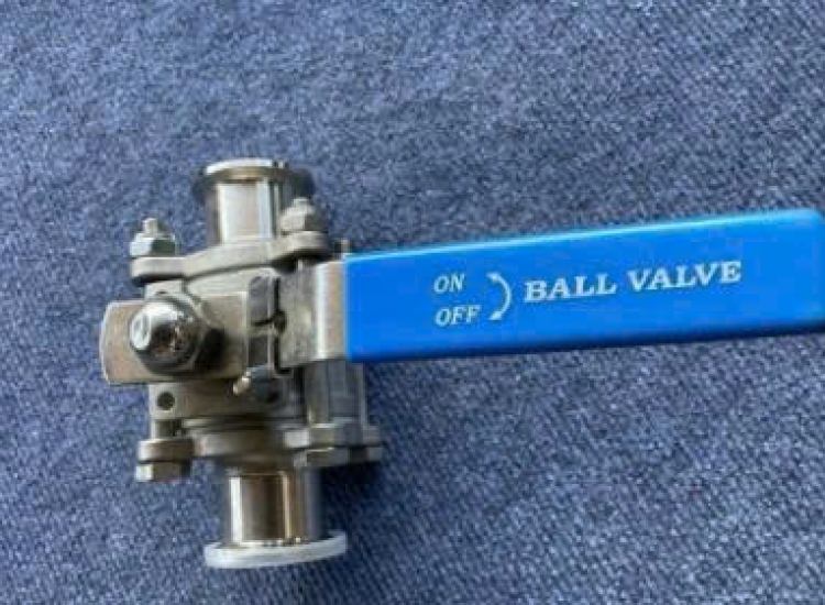 VAN BI INOX VI SINH TAY GẠT 304|316 - M&S, M&S SANITARY STAINLESS STEEL BALL VALVE 304|316