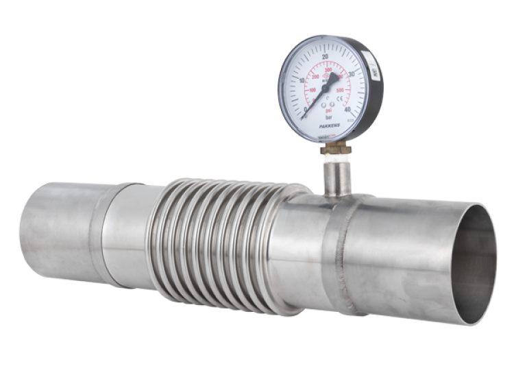 Ống thổi có thể kiểm tra hai lớp, Two Ply Testable Bellows