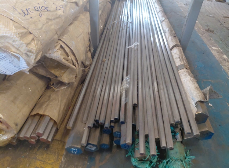 THANH LỤC GIÁC INOX 304|316 PHI 12|S304|316 Stainless Steel Hexagon Bar | Diameter 12mm