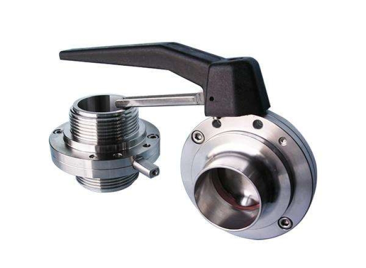 VAN BƯỚM KẾT NỐI CLAMP, VAN BƯỚM 2 ĐẦU CLAMP