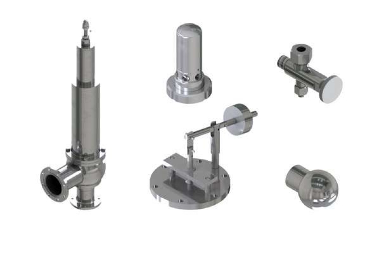 VAN AN TOÀN INOX VI SINH M&S | M&S SAFETY VALVES