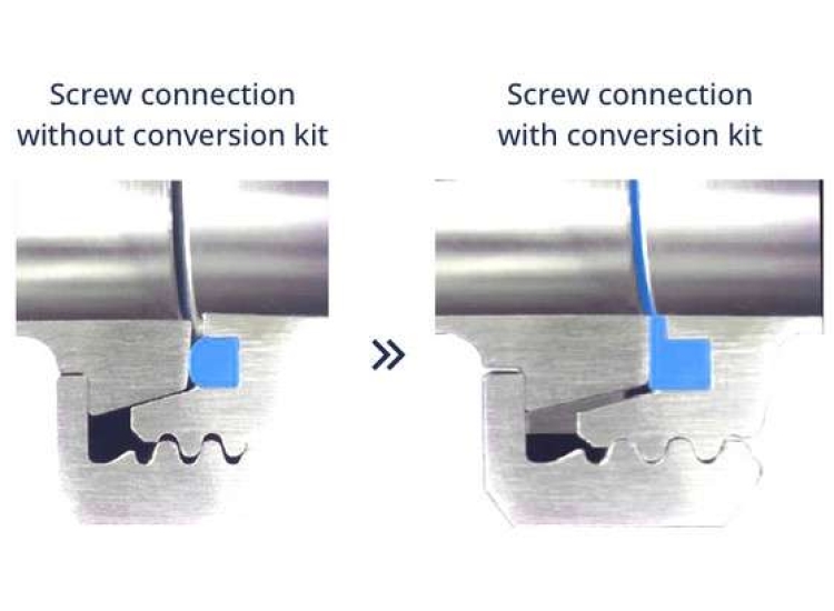 BỘ CHUYỂN ĐỔI M&S-HYCOM CHO KẾT NỐI ỐNG THEO TIÊU CHUẨN DIN 11851|M&S HYGIENIC CONVERSION KIT FOR PIPE CONNECTIONS DIN 11851