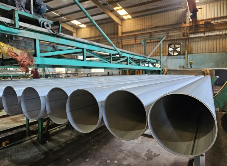 ỐNG HÀN INOX CÔNG NGHIỆP 201 TIÊU CHUẨN A778/A312/JIS G3459/DIN