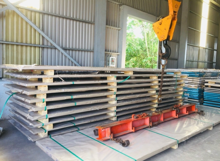 TẤM INOX 316/316L No.1 DÀY 100MM