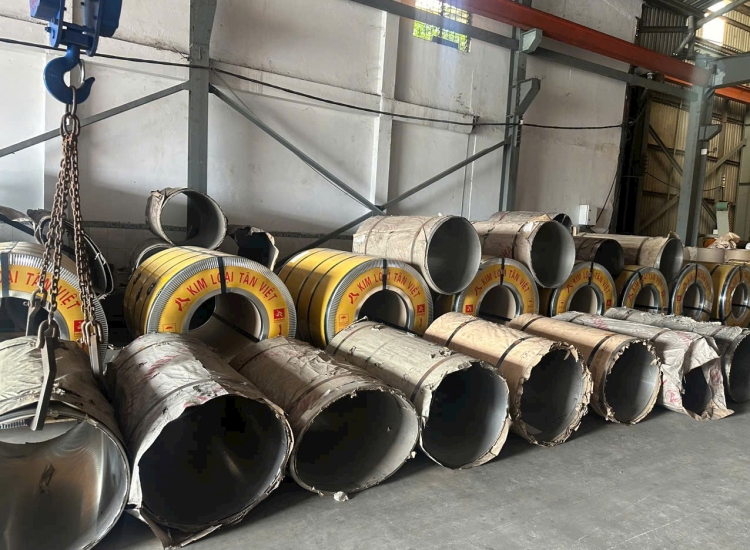 CUỘN INOX 201 BA/2B DÀY 0.7MM