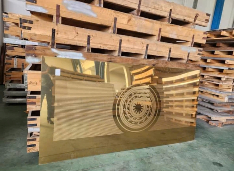 TẤM INOX HOA VĂN TRỐNG ĐỒNG